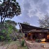Rustic and luxury tent setup at Roho ya Selous