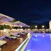Swimming pool area at Hotel Slipway