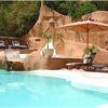Swimming pool area at Olarro Lodge in Masai Mara