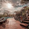 Swimming Pool area at Ol Seki in Masai Mara