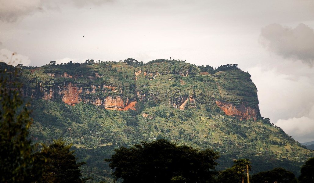 View of Mount Elgon