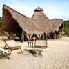 Exterior view of the main area at Greystoke Mahale in Tanzania