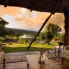 View of the Mara River from the sitting area at Karen Blixen Camp in Masai Mara