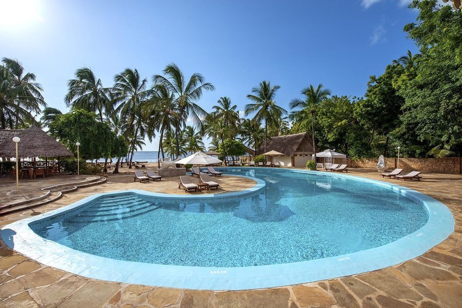 Swimming Pool area at Diamond Dream of Africa in Malindi