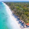 Aerial view of Diani Sea Resort, showing it's closeness to the Indian Ocean
