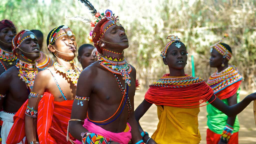 The colourful samburu people