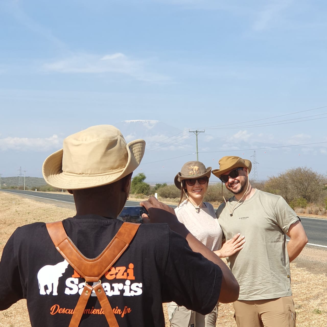 Couples relishing their moments while on African safari honeymoon packages