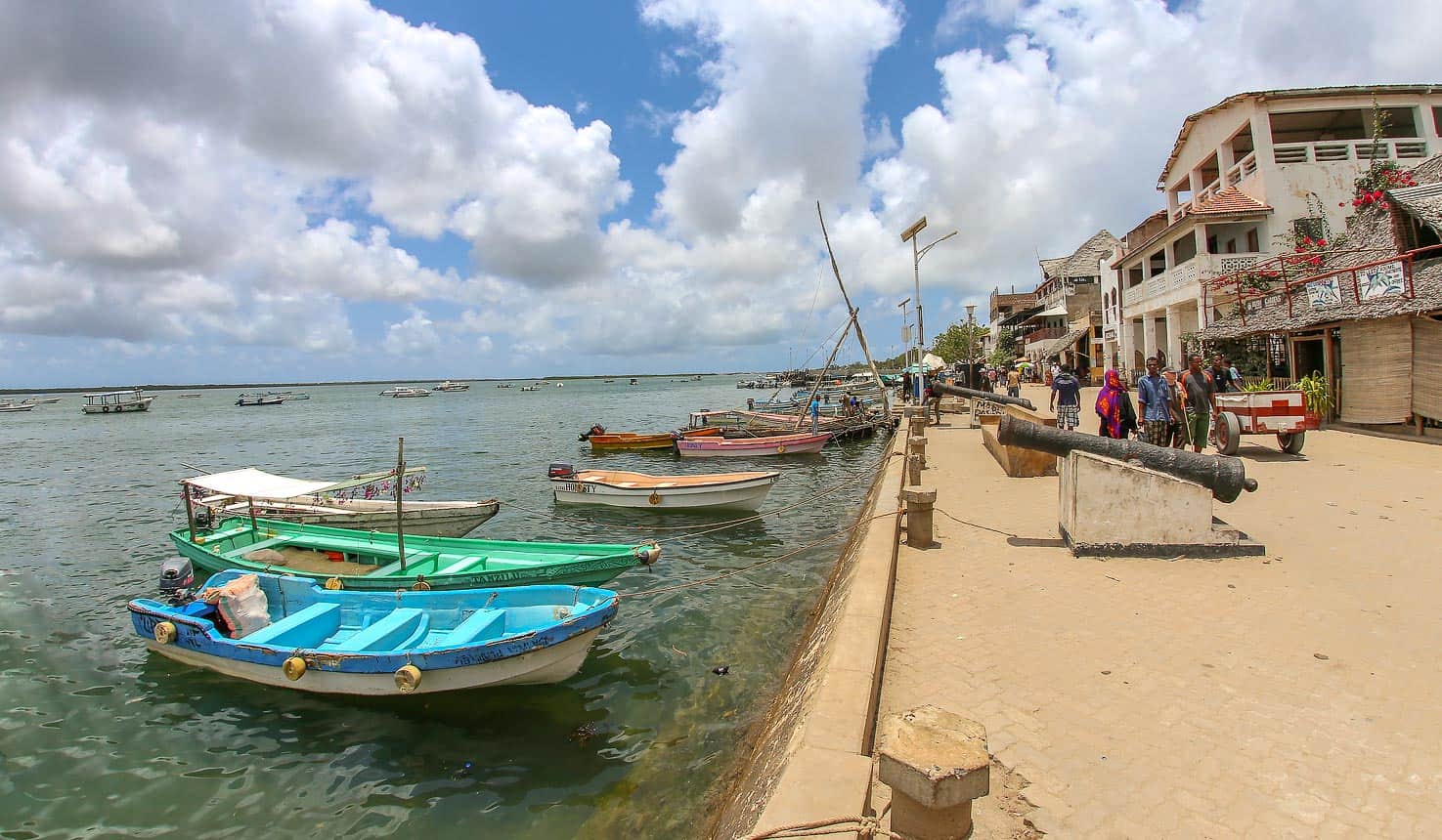 A view of a UNESCO world heritage sites in the coastal region.