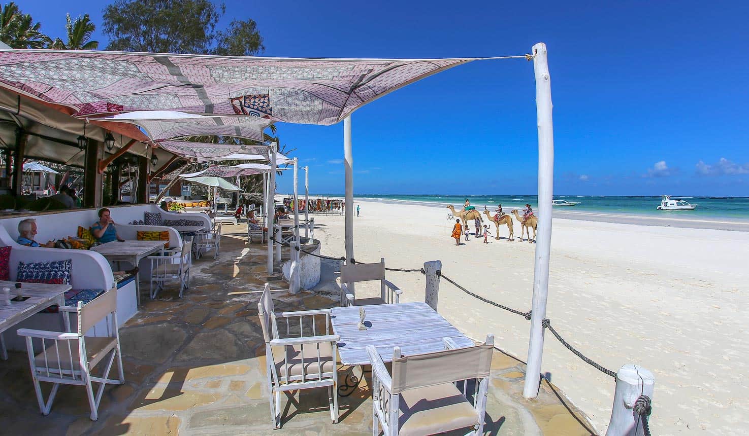Sands at Nomad Beach area and outdoor dining