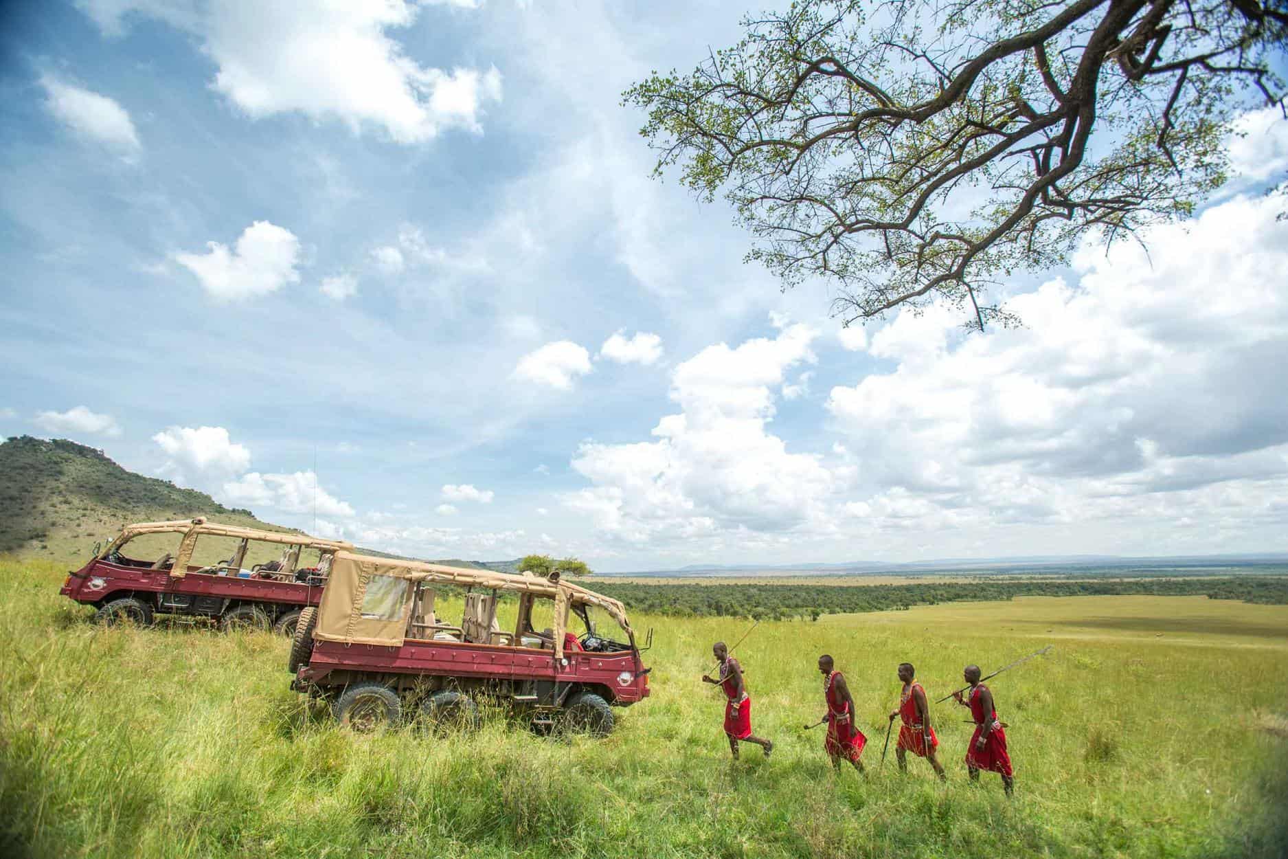 Mara Engai Lodge 6*6 Safari Vehicle for ultimate safari experience