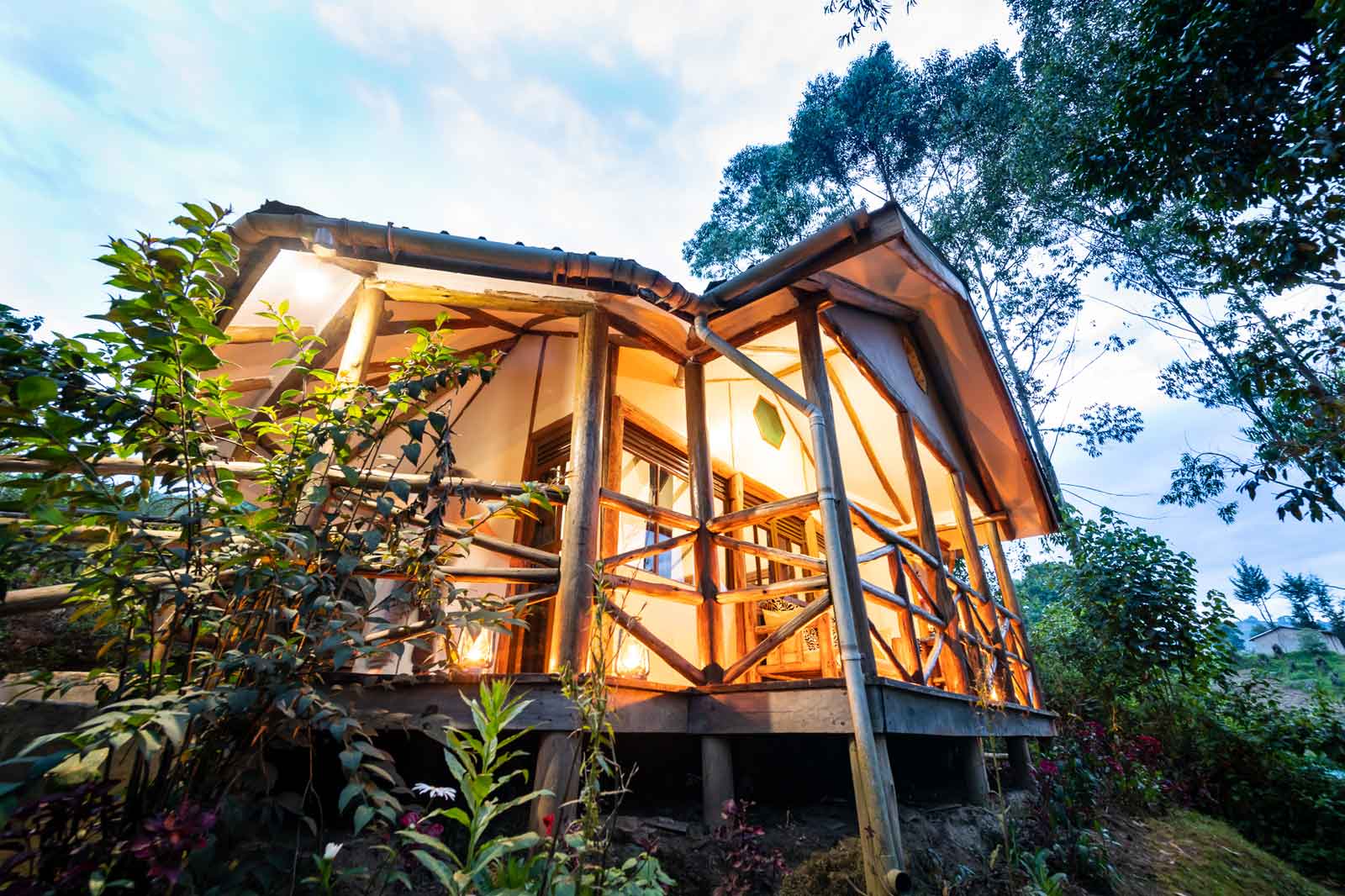 THe rooms at Gorilla Safari Lodge