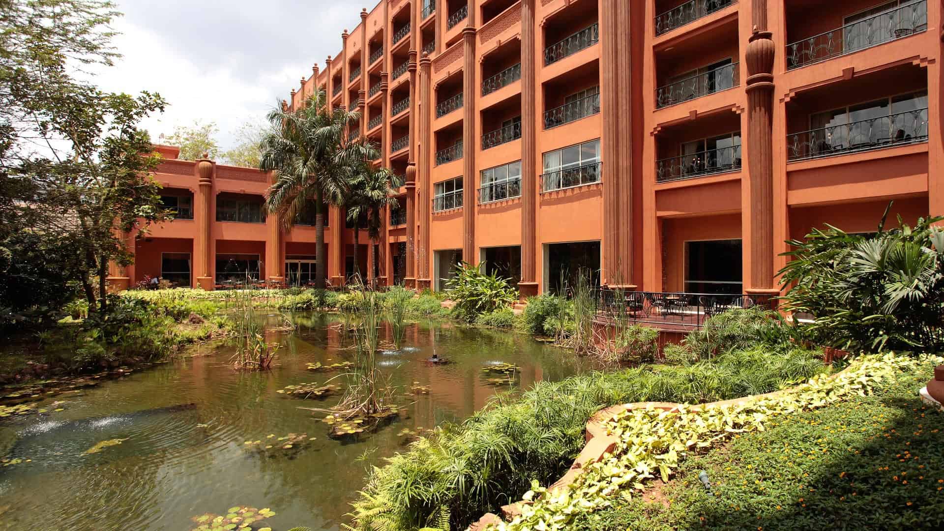 A view of Kampala Serena Hotel