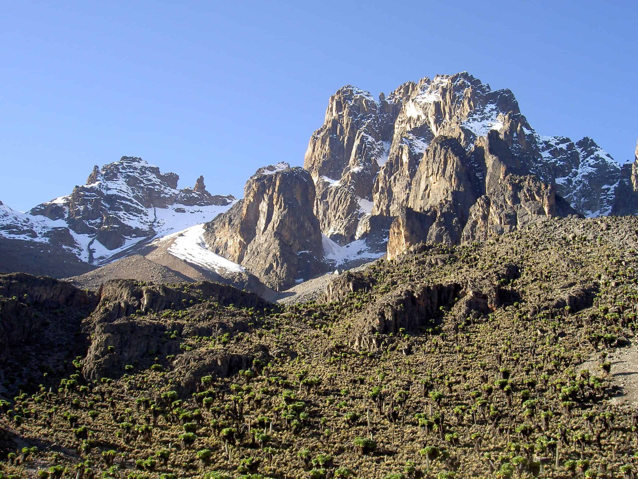 Explore the peaks of mt kenya on our mountain climbing adventures