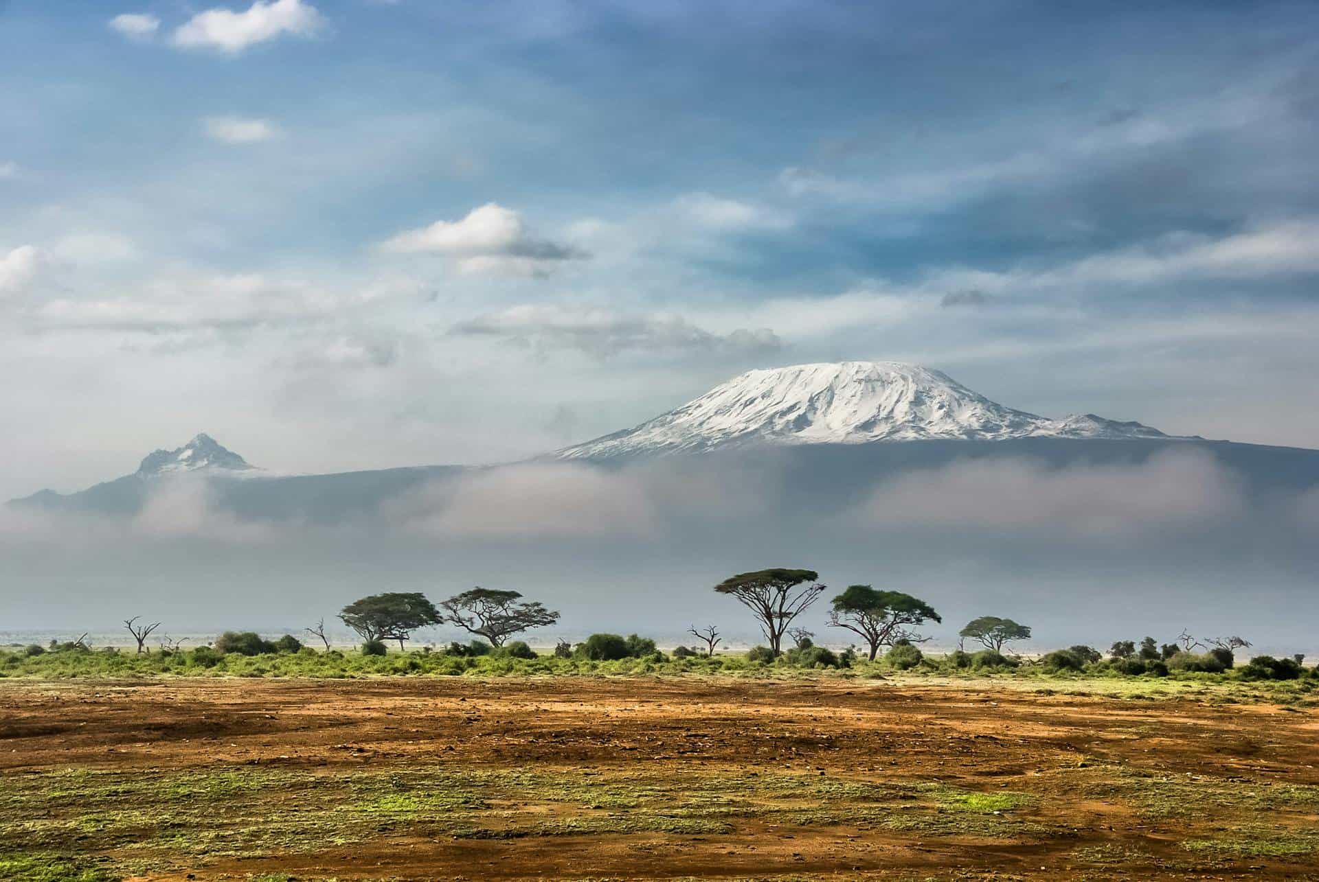 View of Africa tallest mountain