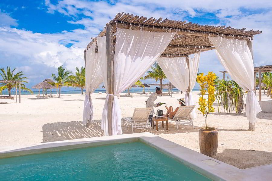 Beach relaxation at Kono Kono